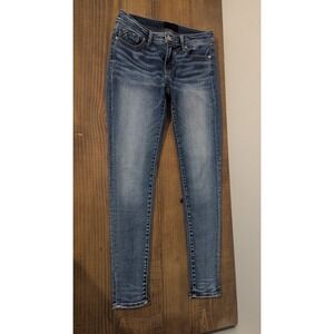 Buckle Black Fit No. 53 Skinny Jeans Medium Wash Blue Womens 26x30 Classic